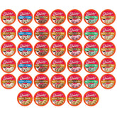 friendly's front packaging showing 40-count variety box and flavors for quick selection