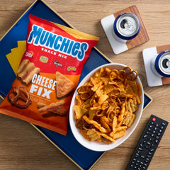 Frito Lay Cheetos puffs detailed view highlighting airy texture and cheesy taste