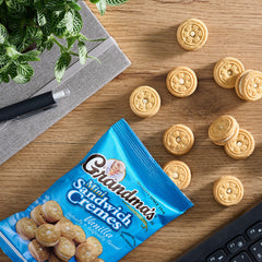 Frito-Lay Grandma’s mini cookies detail showcasing soft cookie texture