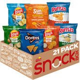 Frito-Lay variety pack front view showing all included single-serve bags and convenience