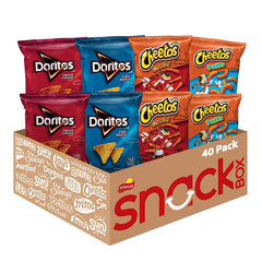 Frito-Lay variety pack front view showing full box and branding convenience