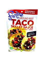 frontera jar front view showing label and convenience for quick meals
