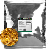 Frontier Co-op front-facing bulk bag showing label and weight, clear sustainable packaging benefit