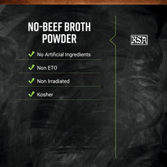 Frontier Co-op powder scoop measuring portion for consistent broth strength