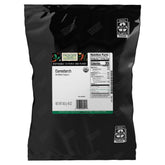 Frontier Co-op front packaging showing 1 lb bag and organic label benefits