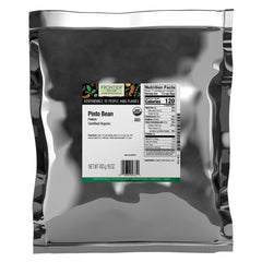 Frontier Co‑op front packaging showing 1 lb bag and organic label, convenient storage