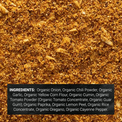 Frontier Co-op seasoned ground meat in tacos showing flavorful, salt-free seasoning benefit