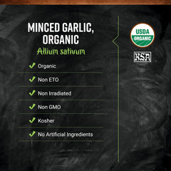 Frontier Co-op garlic flakes close-up texture highlighting uniform diced pieces and quick rehydration