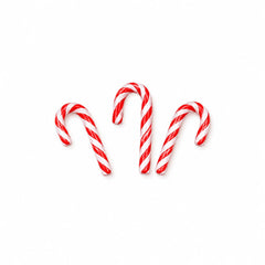 Fruidles closeup of red and white stripes highlighting candy texture and appeal