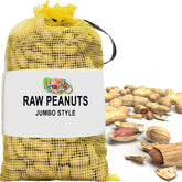 Fruidles front packaging 2 lb bag showing label and raw peanuts benefits