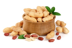 Fruidles shelled peanuts in a bowl ready to eat with visible protein benefit