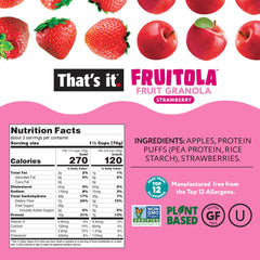 Fruitola bowl served with milk demonstrating quick breakfast convenience
