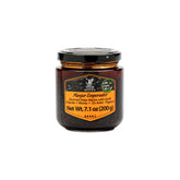 FUEGO MEXIKA front jar packaging showing premium salsa macha benefits