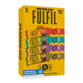 FULFIL front packaging 12-count variety pack showing all four flavors and benefits