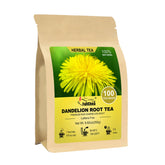 FullChea front packaging showing resealable pouch and 100 tea bags for long-lasting convenience