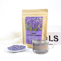 FullChea texture detail of individual lavender buds to show culinary-grade consistency