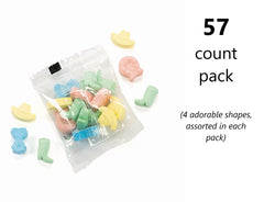 Fun Express close-up of cowboy candy texture highlighting shape recognition benefit