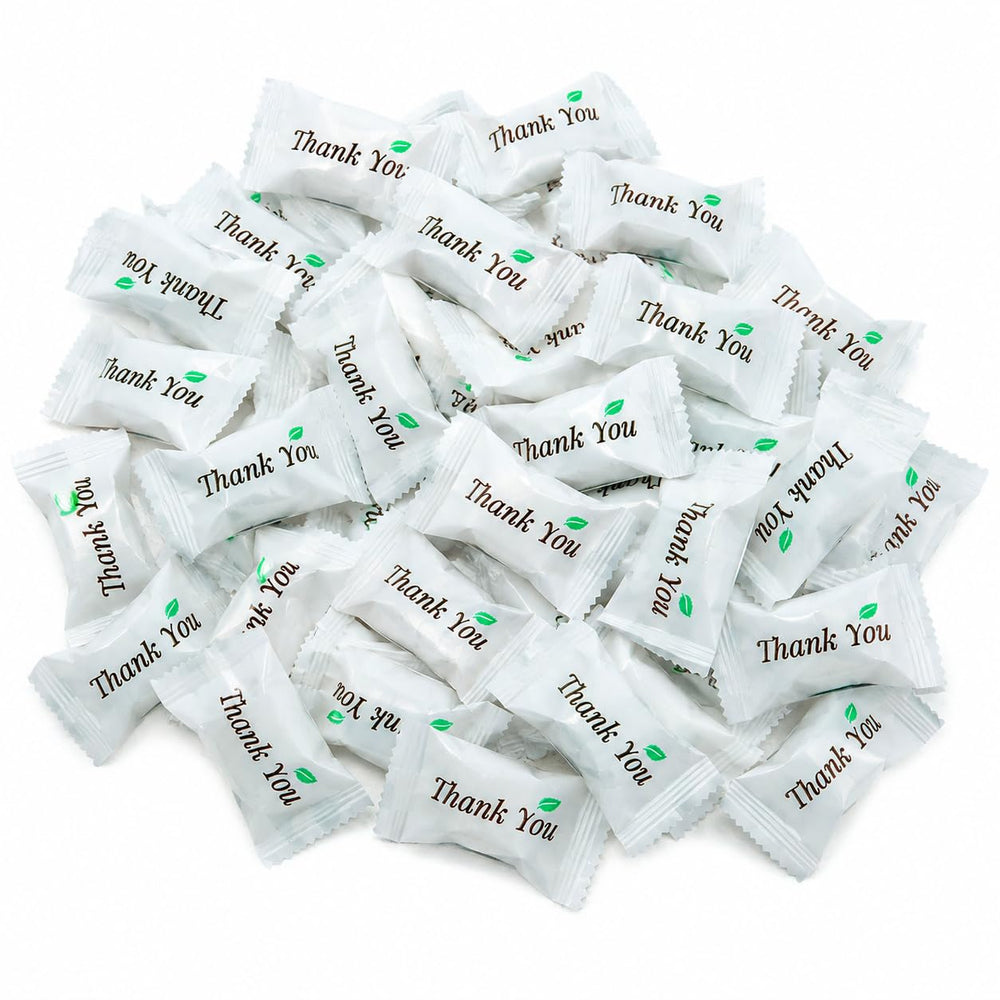 Fun Express front packaging showing 108 thank you buttermints for easy gifting