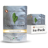 Functional Formularies Liquid Hope front bottle showing label and organic benefits