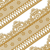FUNSHOWCASE front packaging showing 14-inch gold daisy lace and convenience