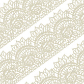 FUNSHOWCASE front packaging showing ten 14-inch ivory lace strips for fast decoration