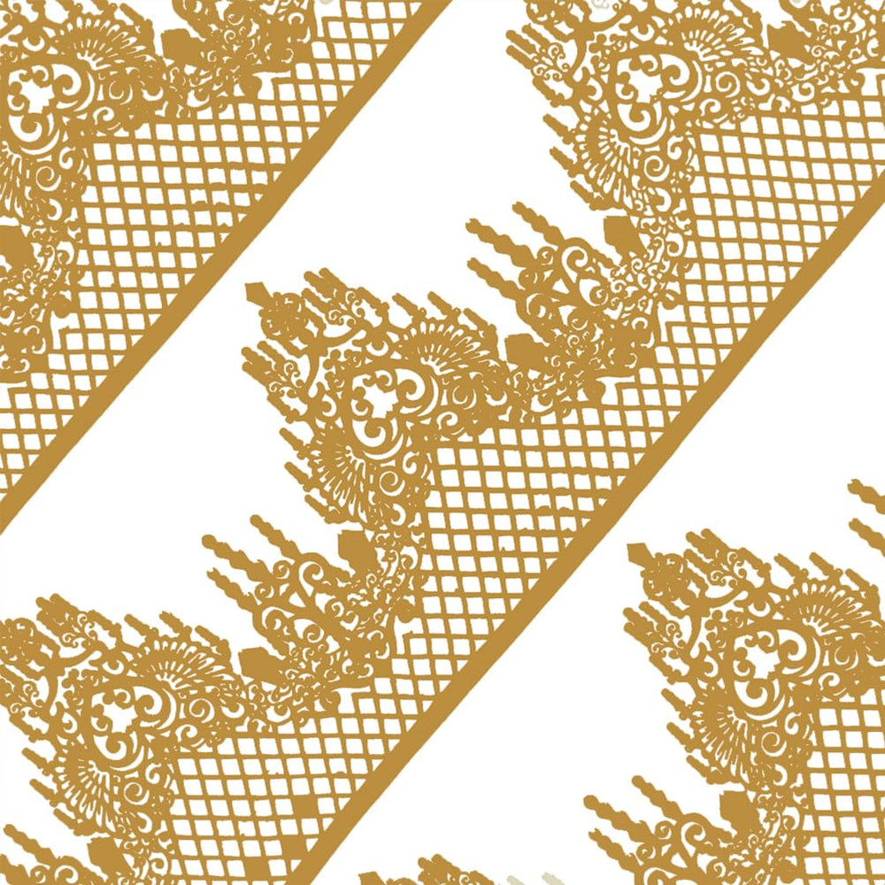 FUNSHOWCASE front packaging showing ten 12-inch gold lace strips for quick decorating