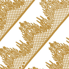 FUNSHOWCASE front packaging showing ten 12-inch gold lace strips for quick decorating