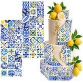 FUNSHOWCASE front packaging showing Mediterranean tile design and strips ready to use
