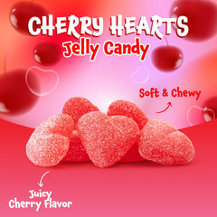 FUNTASTY hearts topping cupcakes for colorful dessert decoration appeal