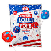 FUNTASTY front packaging showing 40-count bag and patriotic colors for easy event planning