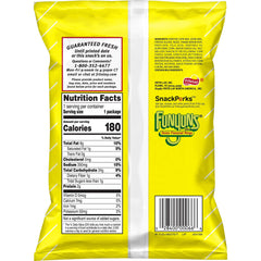 Funyuns close-up of ring texture highlighting crispy corn crunch