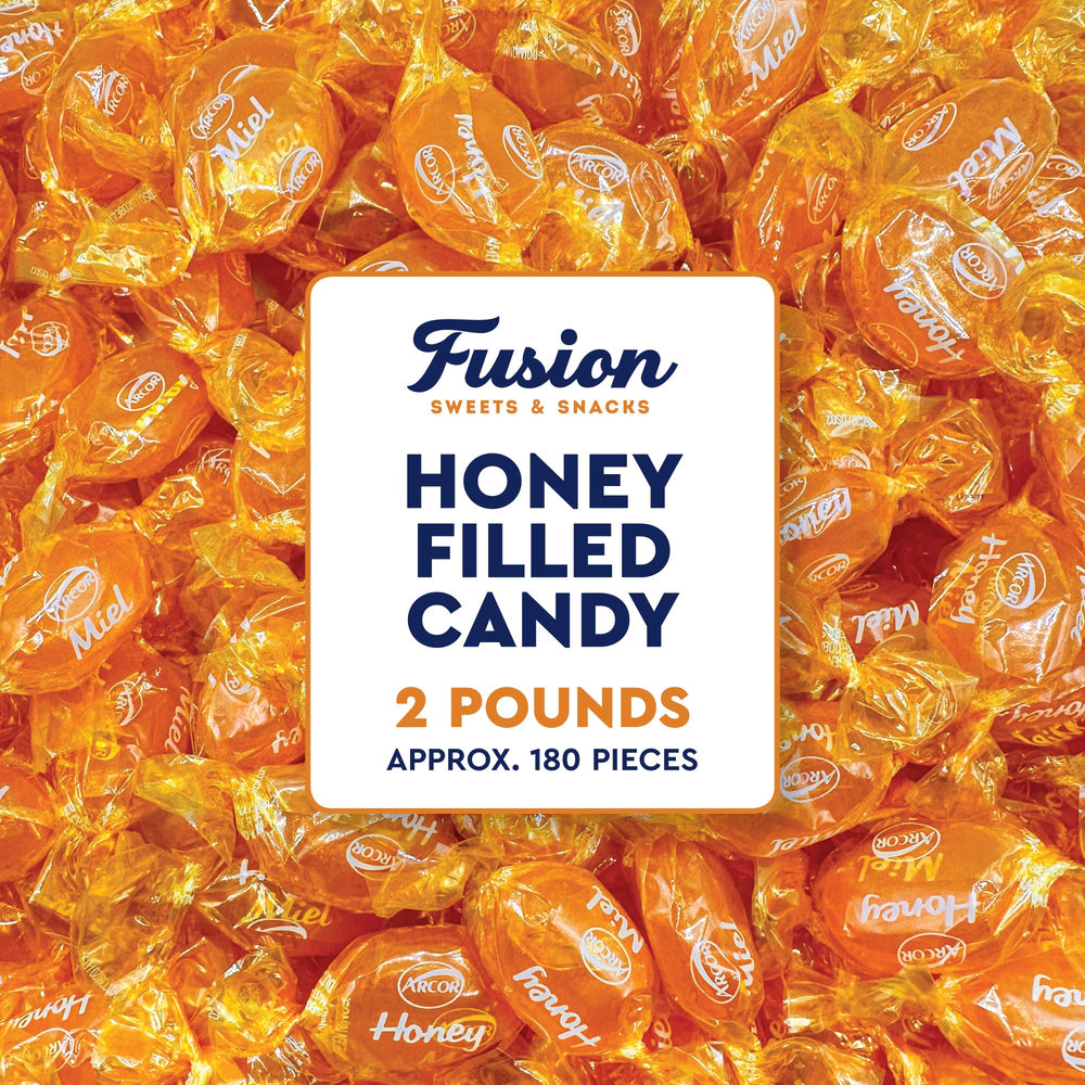 Fusion Sweets And Snacks front packaging showing 2 lb bag and brand clarity