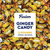 Fusion Sweets And Snacks front bag showing branding and 2 lb size benefits