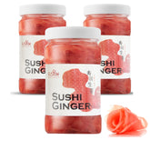 Fusion Select front jar view showing pink ginger and clear branding benefit convenience