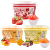 Fusion Select front packaging showing trio flavors and brand for clear product ID
