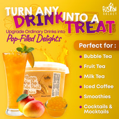 Fusion Select assorted flavors arranged to show six fruit varieties