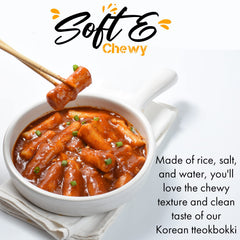Fusion Select rice cake sticks close-up highlighting smooth texture and chewability benefit