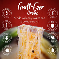 Fusion Select noodles stir-fried in wok with vegetables for quick meals