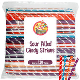Fusion Sweets And Snacks front bag showing 120-count resealable pack and flavors