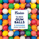 Fusion Sweets And Snacks front packaging showing sealed 2 lb bag and fresh benefit