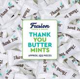 fusion sweets and snacks front packaging showing bulk 125-count bag and easy storage
