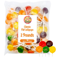 Fusion Sweets close-up of lollipop surface highlighting smooth texture and shine