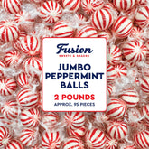 Fusion Sweets front of 2 lb bag showing label and freshness