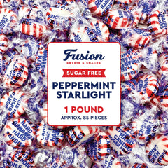 Fusion Sweets front of bag showing 1 lb packaging and brand benefit freshness