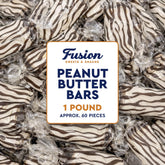 Fusion Sweets front of 1-pound bag showing brand and bulk packaging benefit