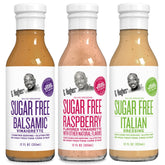 g hughes front packaging showing three 12 oz bottles and clear branding benefit convenience