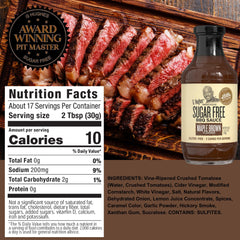 G Hughes Original bottle close-up highlighting label details and pouring neck for mess-free use