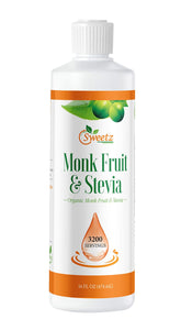 G-Sweetz front bottle label showing product identity and serving info