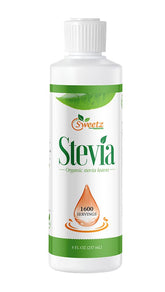 G-Sweetz front packaging showing bottle and serving info for easy use