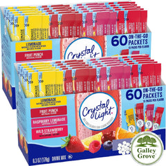 Galley Grove front packaging showing 120 packets and bulk value